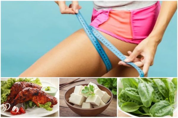 thực đơn giảm mỡ đùi